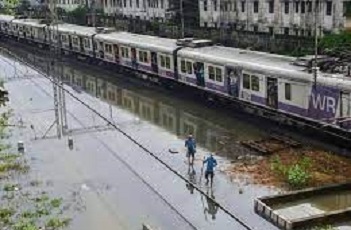 Passengers Had to Suffer as Train Schedule is Disturbed Due To Rain