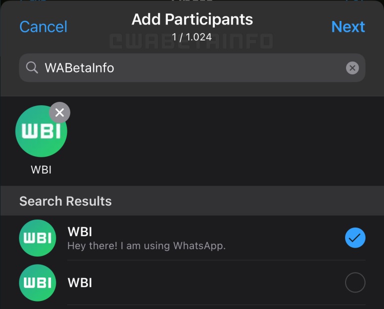 WhatsApp Increased Group Members Limit To 1024