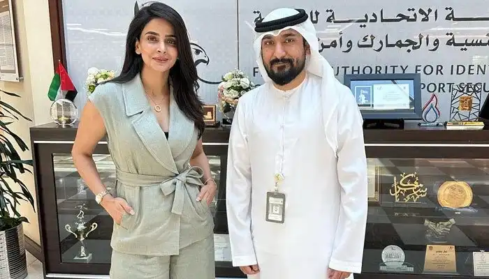 Saba Qamar Receives UAE Golden Visa for Outstanding Achievements