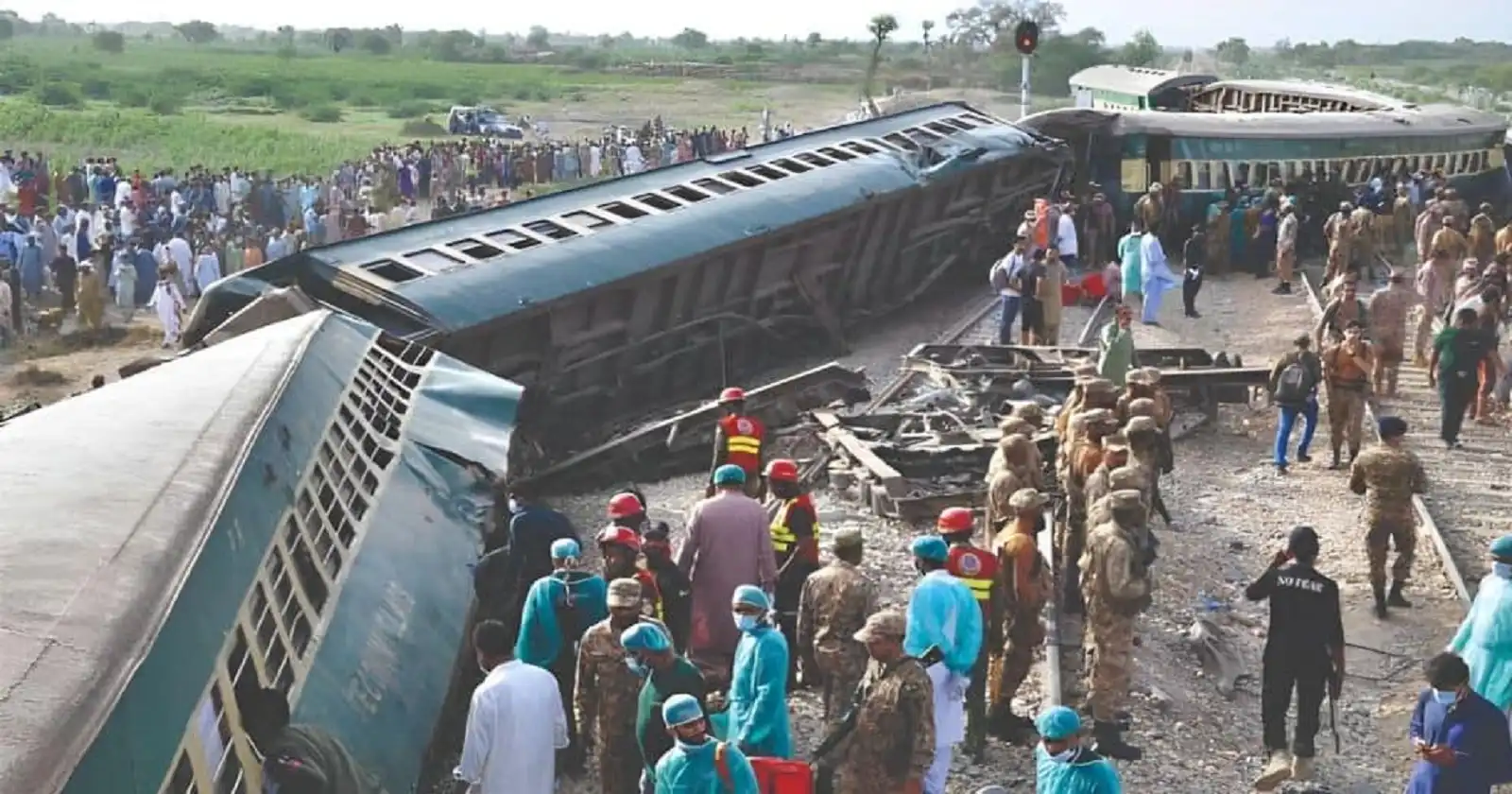 Pakistan Railway Increases Payment for Nawabshah Train Accident Victims