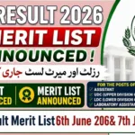 FGEI Result Merit List 6th June 2026 & 7th June 2026
